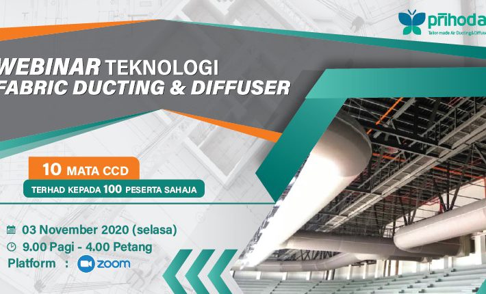 WEBINAR TEKNOLOGI FABRIC DUCTING & DIFFUSER