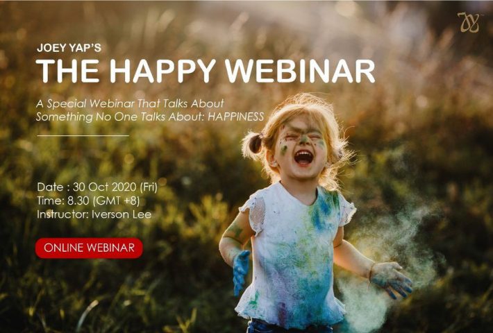 A Special Webinar That Talks About Something No One Talks About: Happiness