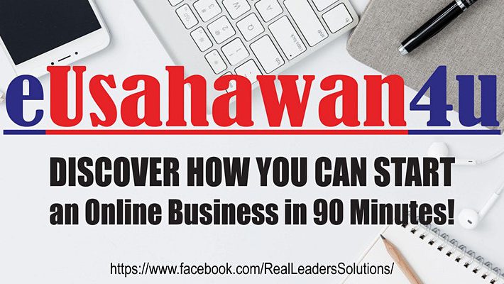 eUsahawan4u ~ Discover how YOU can own an online business in 90 minutes!