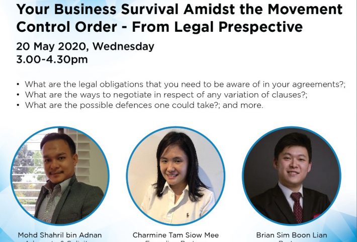 Your Business Survival Amidst The Movement Control Order- From Legal Perspective