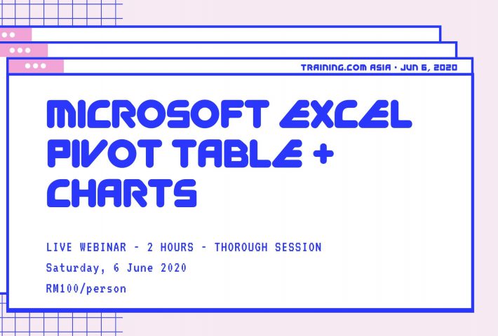 Workshop: Excel Pivot Table and Charts
