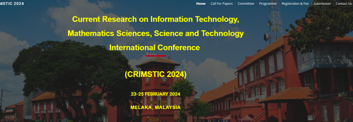 Current Research on Information Technology, Mathematics Sciences, Science and Technology International Conference