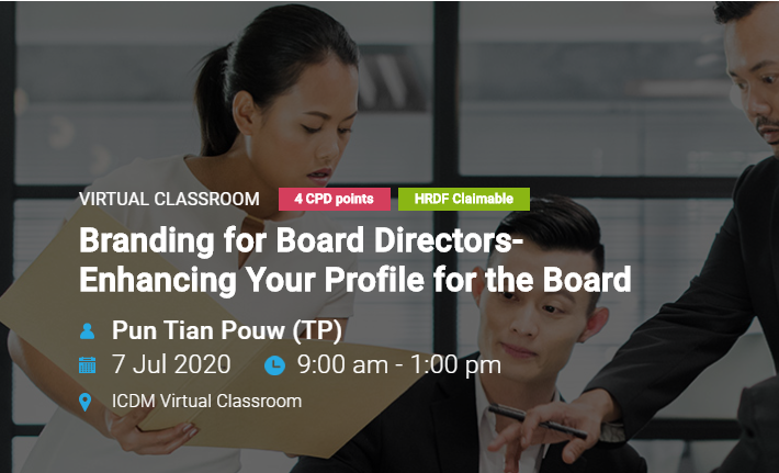 Branding for Board Directors – Enhancing Your Profile for the Board