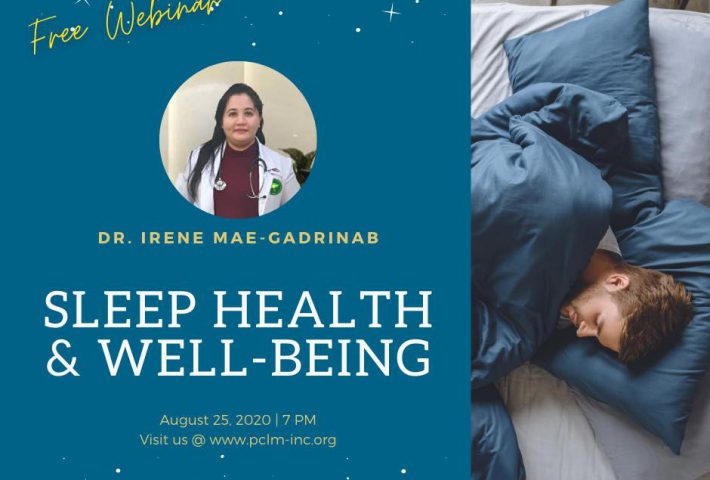 Sleep Health & Well- Being Webinar