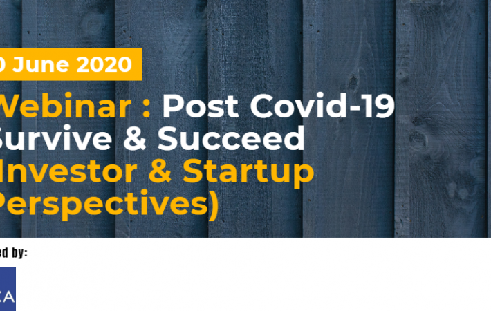 MVCA Webinar: Post Covid-19: Survive & Succeed – Investor & Startup