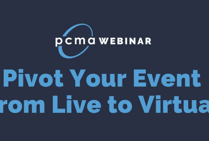 Pivot Your Event from Live to Virtual