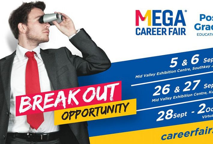 Mega Career Fair & Post Graduate Education Fair 2020 – Virtual Exhibition by AIC Exhibitions Sdn Bhd