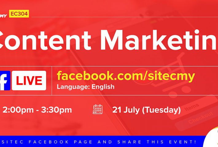 SITEC LIVE STREAMING – EC Class 304: Content Marketing by SITEC Follow