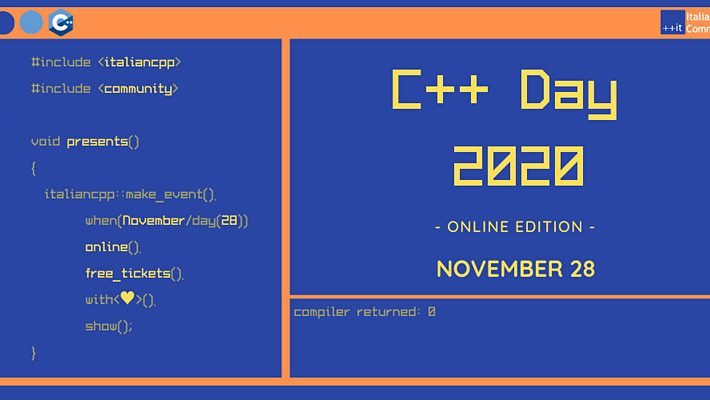 C++ Day 2020