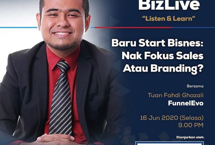 Baru Start Bisnes: Nak Fokus Sales Atau Branding