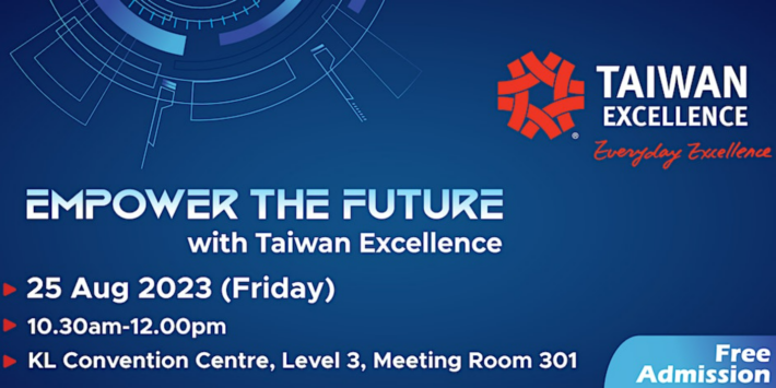 Empower the future with Taiwan Excellence