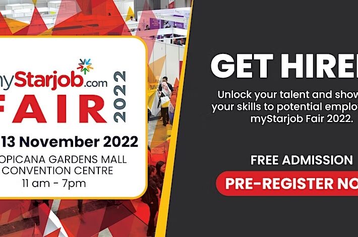 myStarjob Fair 2022 Tropicana Gardens Mall Convention Centre