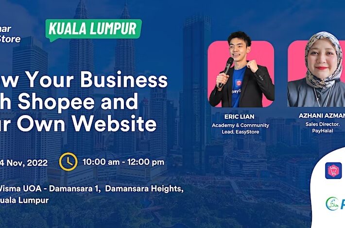 Grow Your Business With Shopee + Website