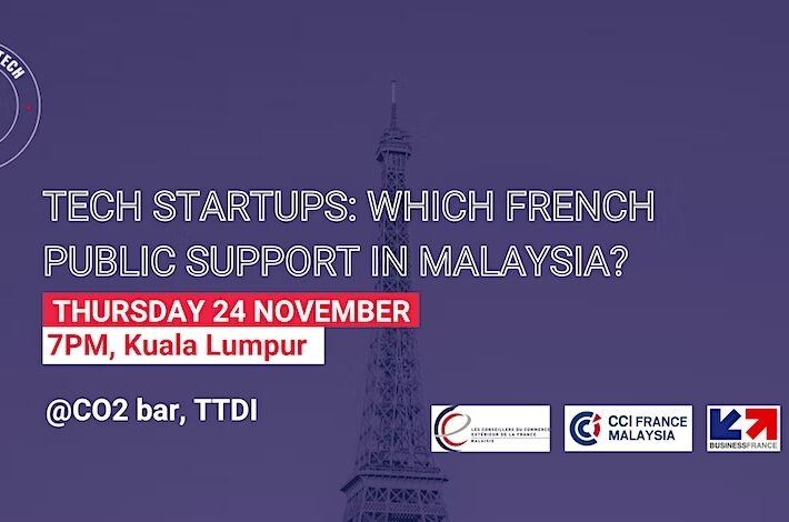 Tech Startup: Which Support from the French Public Ecosystem in Malaysia?