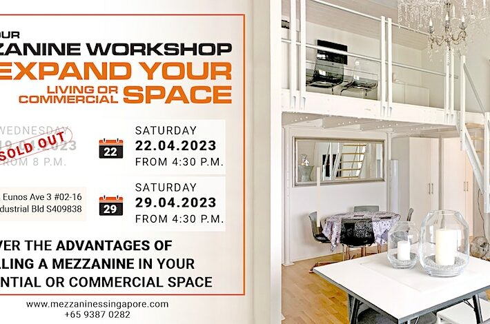 Mezzanine Workshop: Double your space in an easy way
