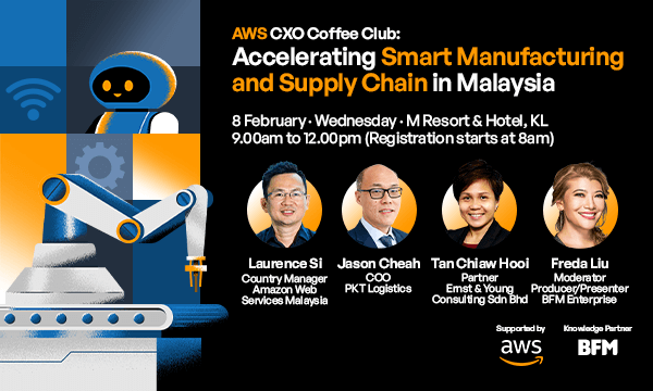 AWS CXO Coffee Club: Accelerating Smart Manufacturing and Supply Chain in Malaysia
