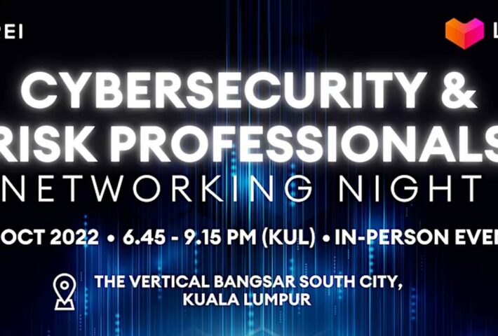 [IN PERSON EVENT] Cybersecurity & Risk Professionals Networking Night