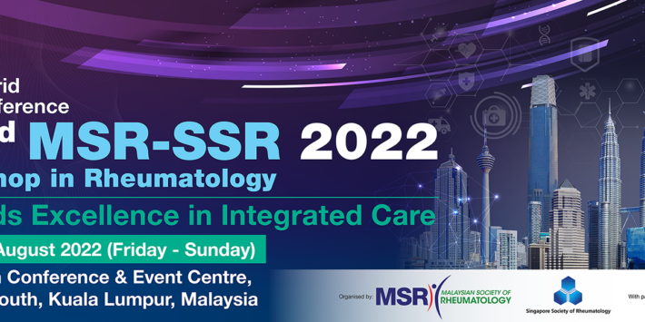 22nd MSR-SSR 2022 Workshop In Rheumatology