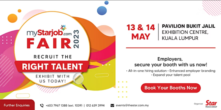 myStarjob Fair 13 – 14 May 2023 | Pavilion Bukit Jalil Exhibition Centre