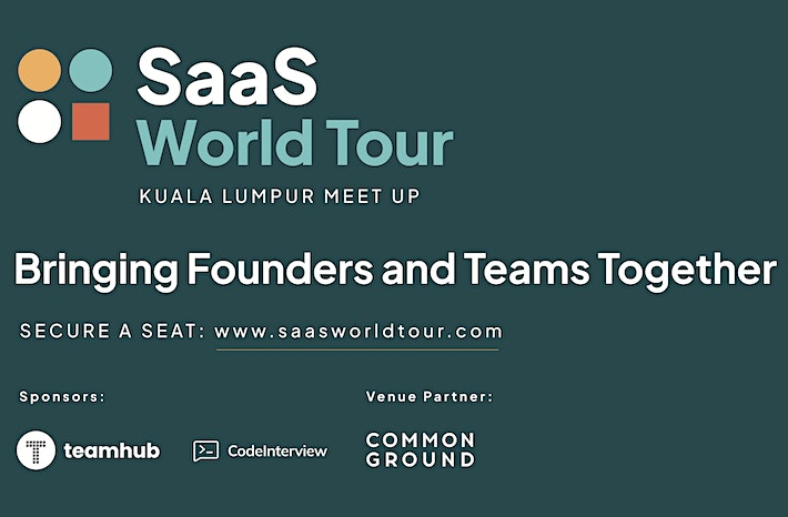 SaaS World Tour – Kuala Lumpur Meetup