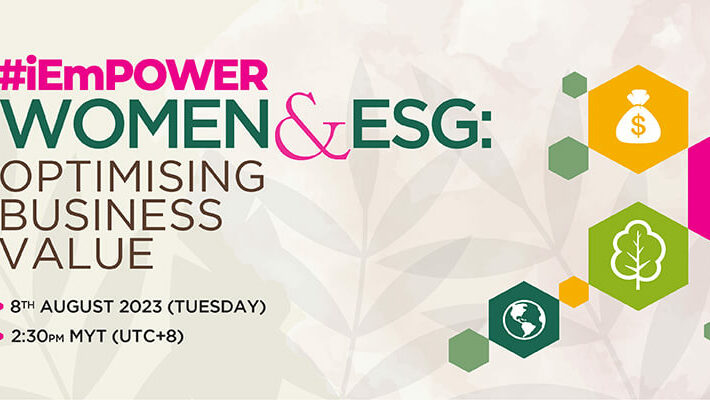 WIEF #iEmPOWER – Women and ESG: Optimising Business Value