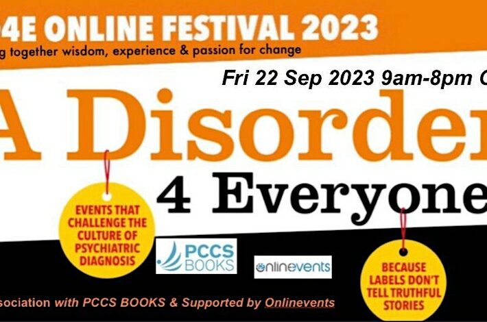 A Disorder for Everyone! – The Online Festival 2023