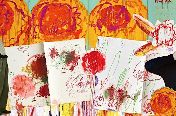 DRAWING CY TWOMBLY: FLOWERS, SCRIBBLES AND FREEDOM