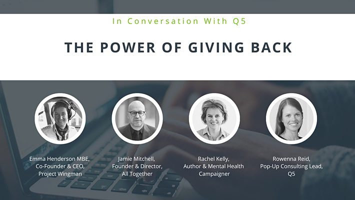 The Power of Giving Back