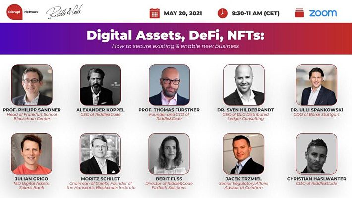 Digital Assets, DeFi, NFTs: How to secure existing & enable new business