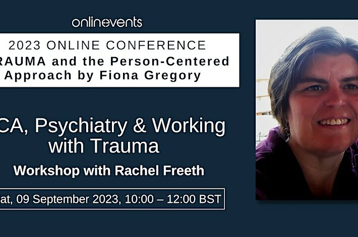 PCA, Psychiatry & Working with Trauma – Rachel Freeth